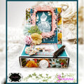 Graphic 45 Ephemera Queen Easel Drawer Card