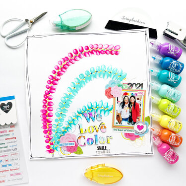 We Love Color - Scrapbook.com Exclusives