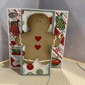 pop up Gingerbread man cookie