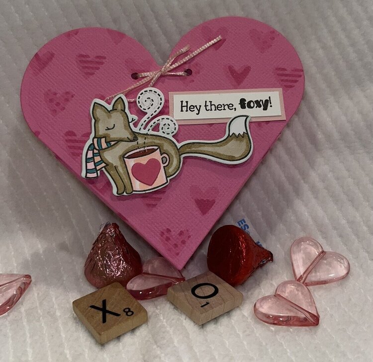 Valentine Heart Box - Pink Foxy 