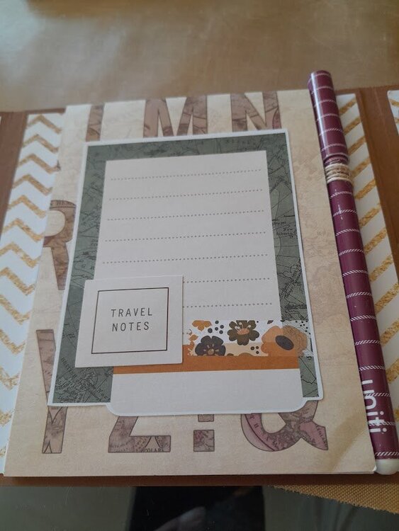 Travel card/notes