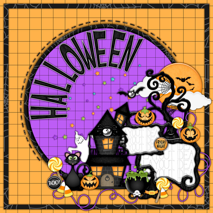 Halloween (Layout idea)