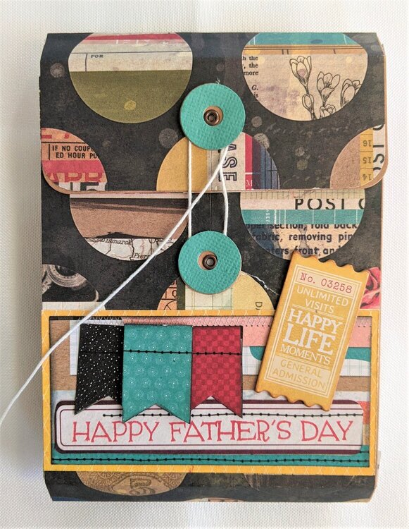 Matchbook Father&#039;s Day Card