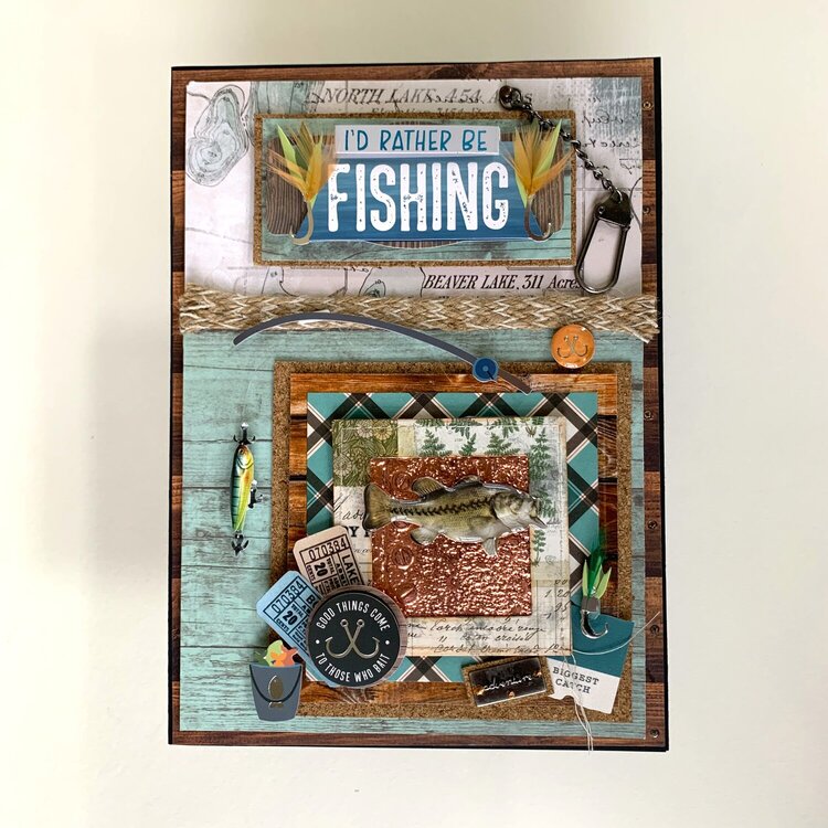 Love to Fish Birthday Card