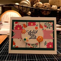 Friend Who Makes Me Smile card