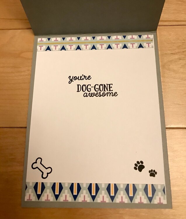 Doggone Awesome card