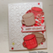 Red and Kraft Holiday Card