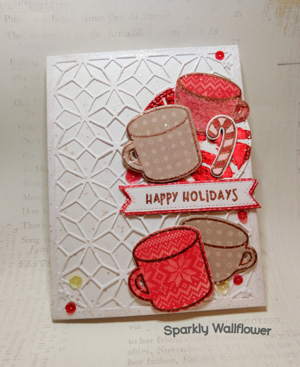 Red and Kraft Holiday Card