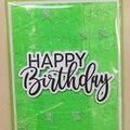 Mixed Media Birthday Card