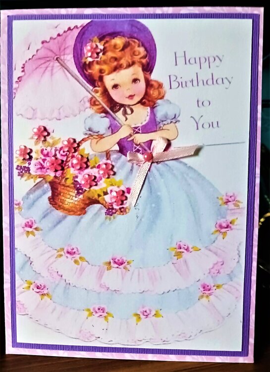Vintage Birthday Card
