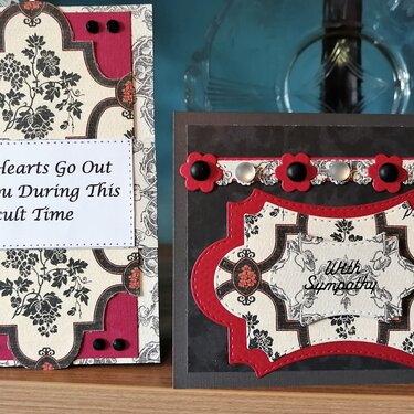 Two Sympathy Cards