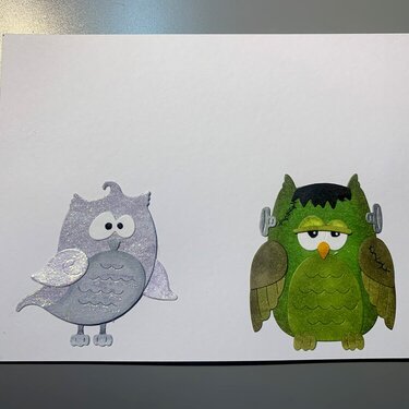 Scrapping Cottage Halloween Owls
