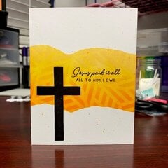 Jesus paid it all card