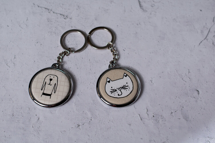 We r memory keepers keychain