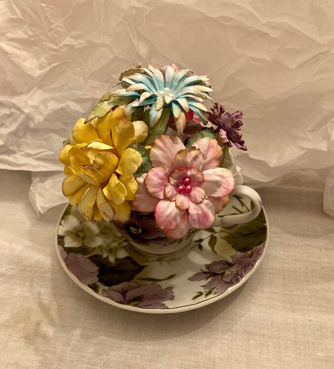 Teacup Bouquet 