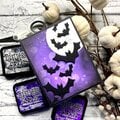 Spooky Night Filled With Bats Card