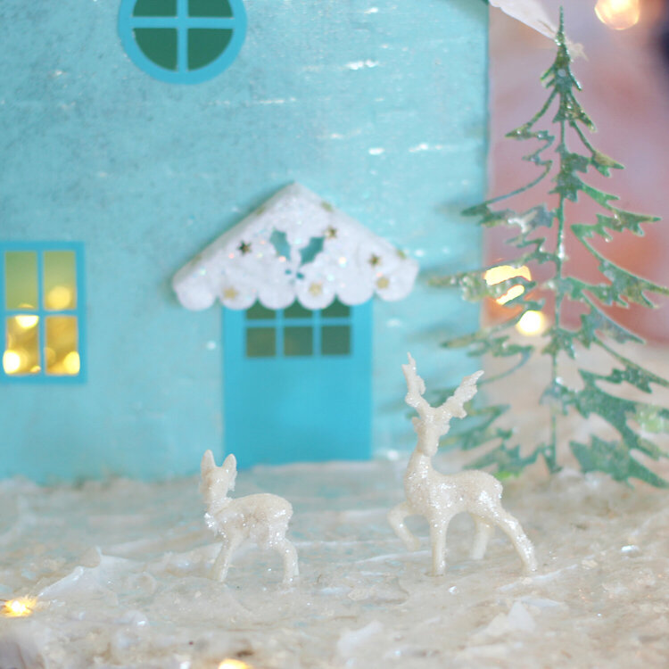 Little Snowy Christmas House
