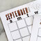 Fall Planner Page