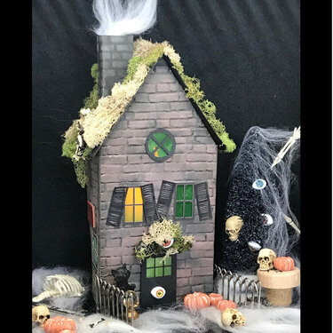 Little Halloween House Sides