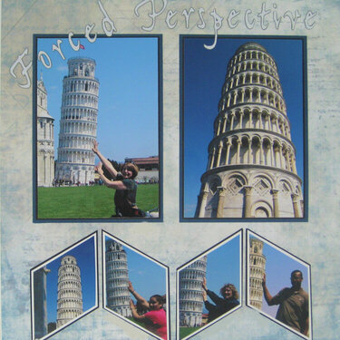 Forced Perspective - Leaning Tower of Pisa