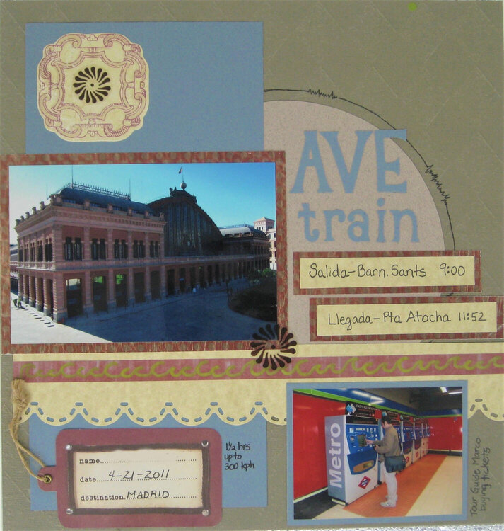 Ave high-speed train