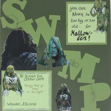 Swamp Thing - 2004 Halloween