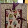 Ice Cream Scrapbook Folio