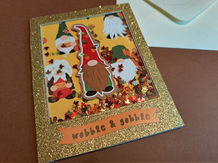 Wobble Gobble Card