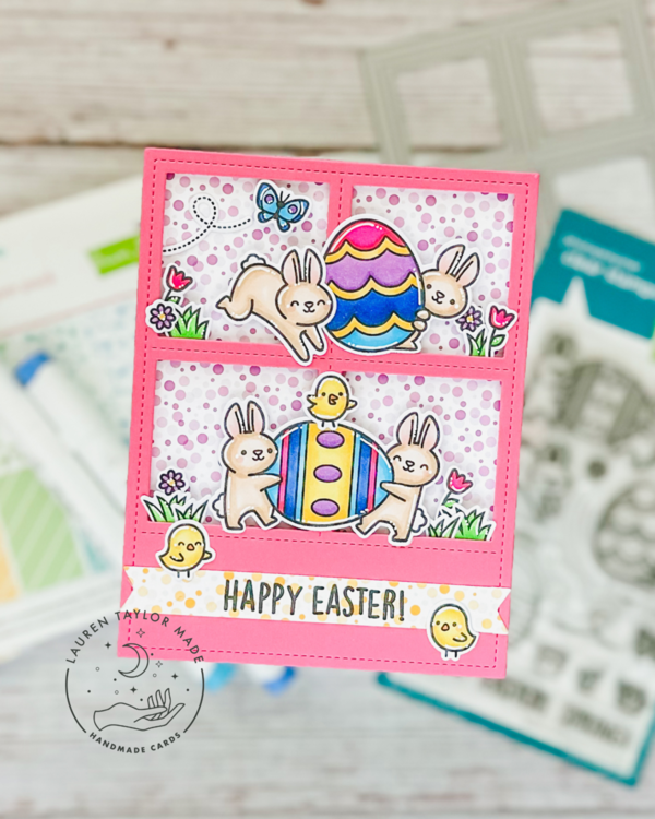 Lawn Fawn Easter Card