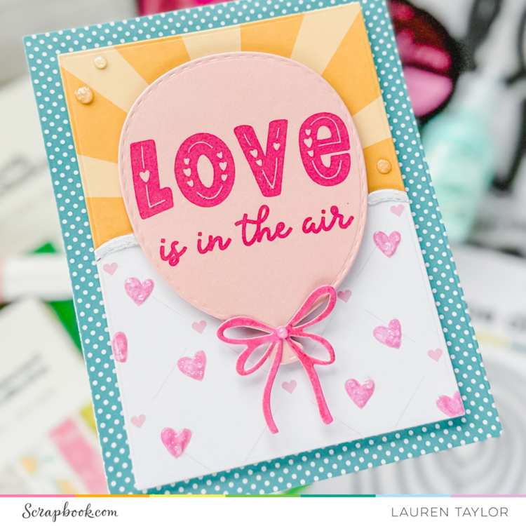 Love Balloon Card