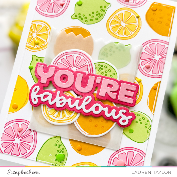 You&#039;re Fabulous Gift Card Holder Card