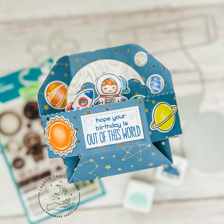 Out of This World Pop-Up Card