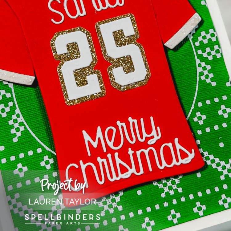 Santa&#039;s Jersey Christmas Card