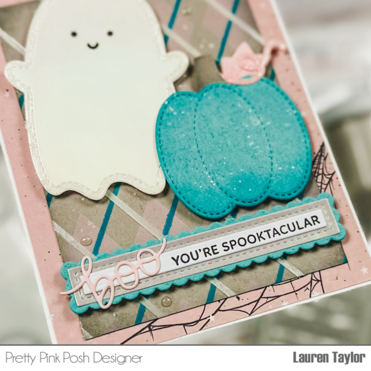 Spooktacular Pastel Halloween Card