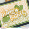 Distress Paint Floral Birthday Card