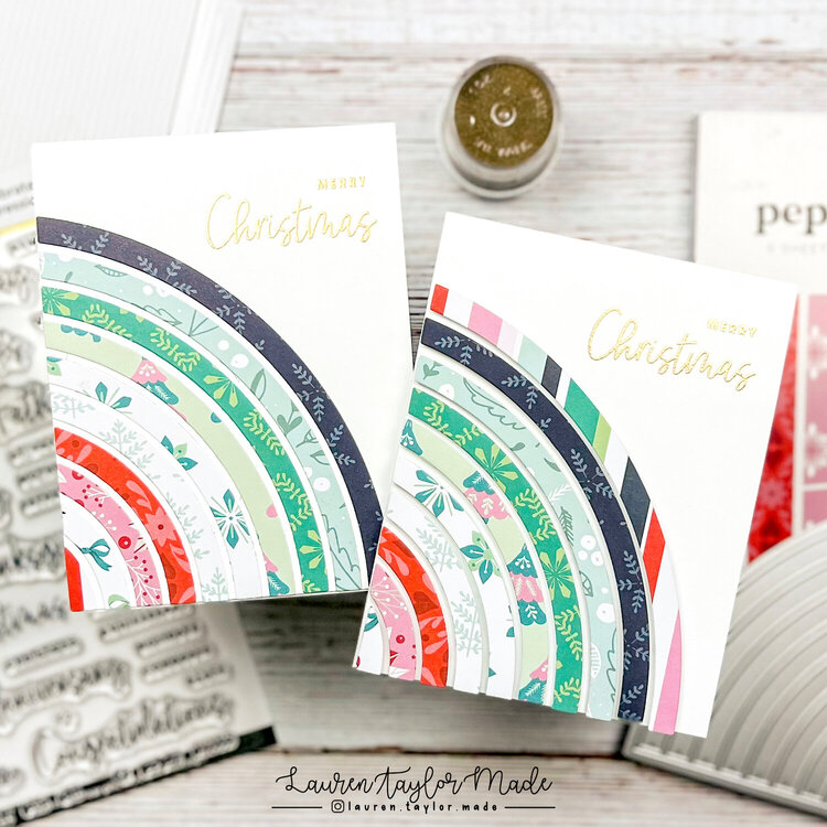 Clean &amp; Simple Christmas Cards 