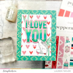 I Love You - Winter Anniversary Card