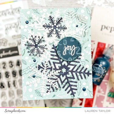 Snowflake Joy Card