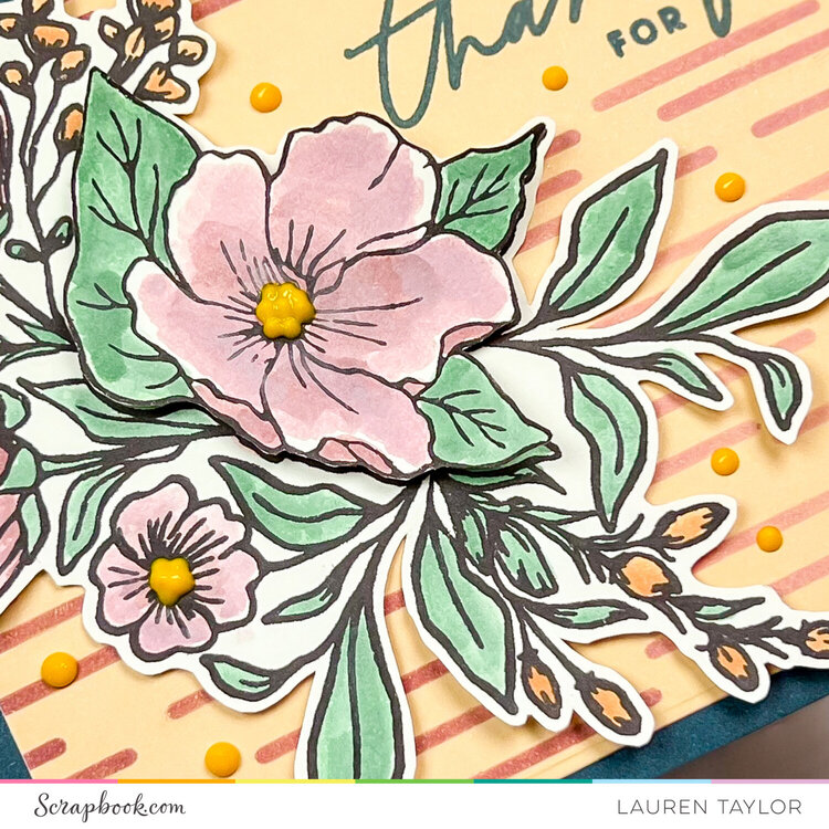 Thankful For You Boho Inspired Card