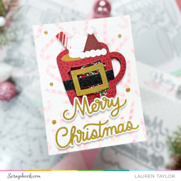 Christmas Shaker Mug Card