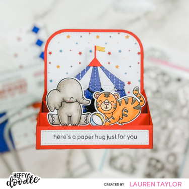 Circus Box Card