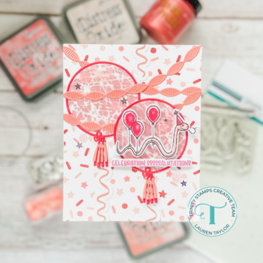 Pink Birthday Celebration Card