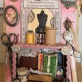 Sewing squirrel tag