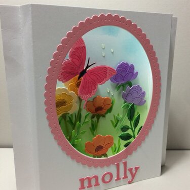 Birthday Card - easy shadow box