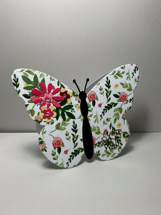 Birthday Card- Butterfly Shaped