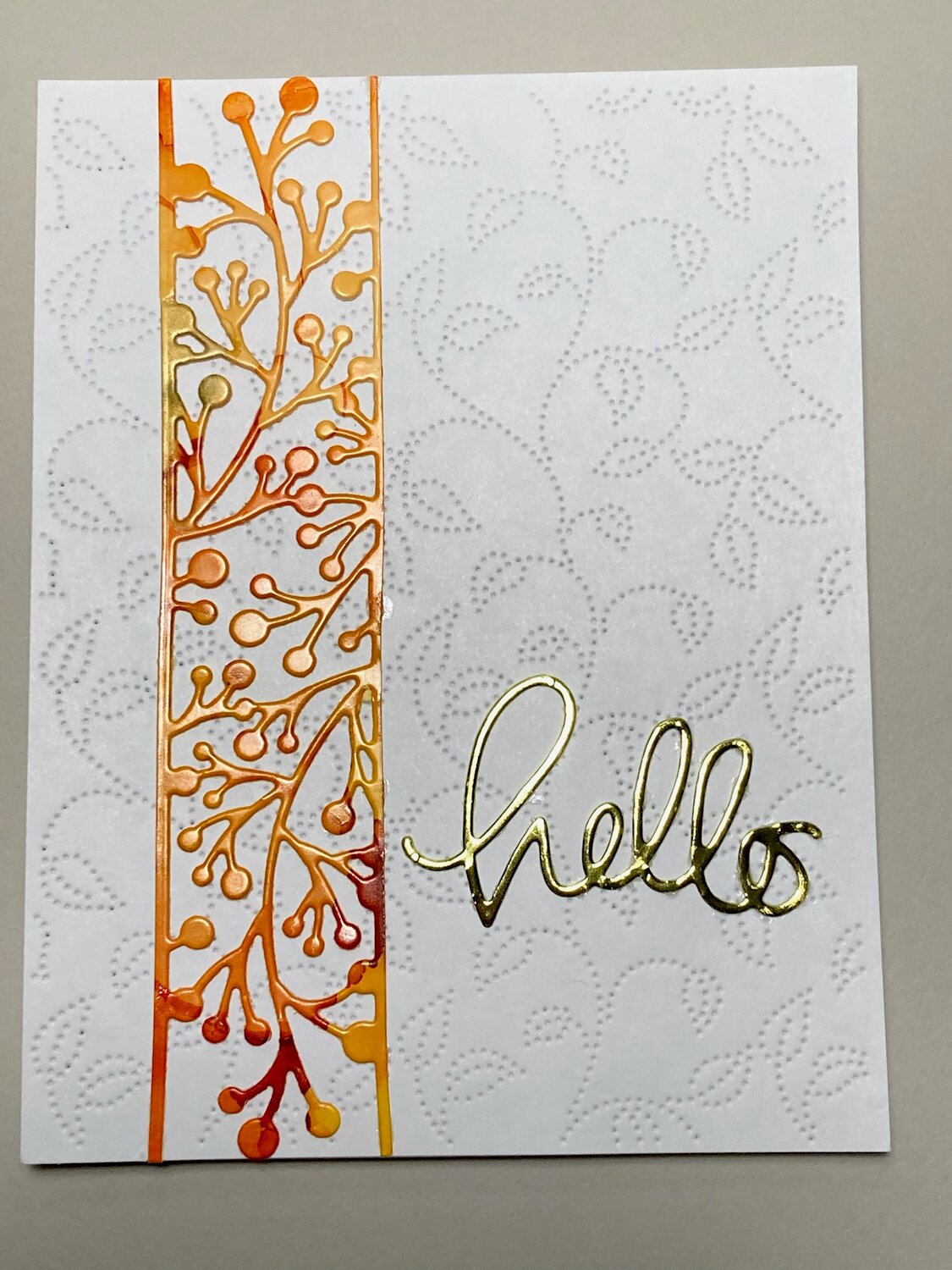 Hello note card Project Idea