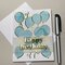 Balloon Birthday Card 