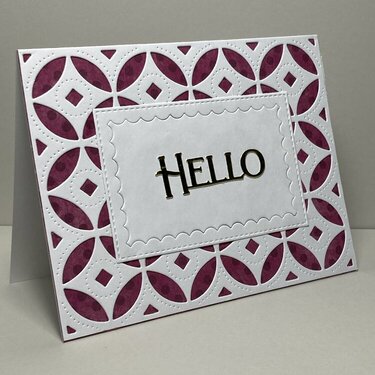 Simple Hello Card #02