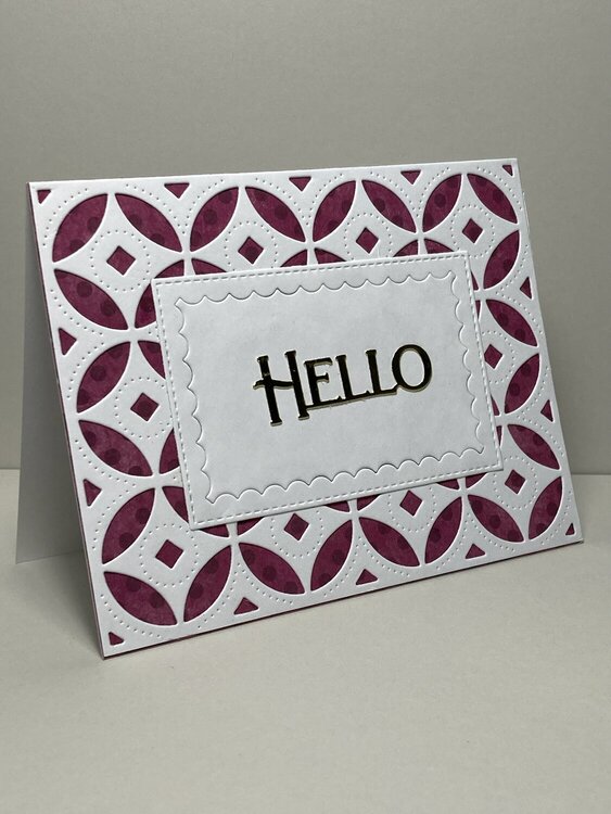 Simple Hello Card #02