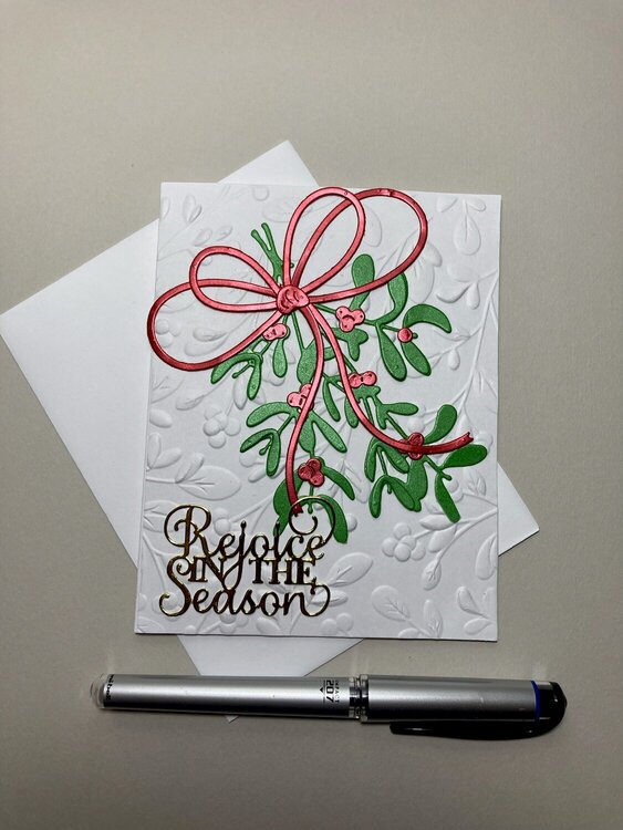 Christmas Card #017 - Mistletoe